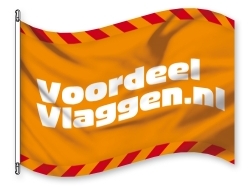 Vlag 300 x 200 cm digitaal geprint