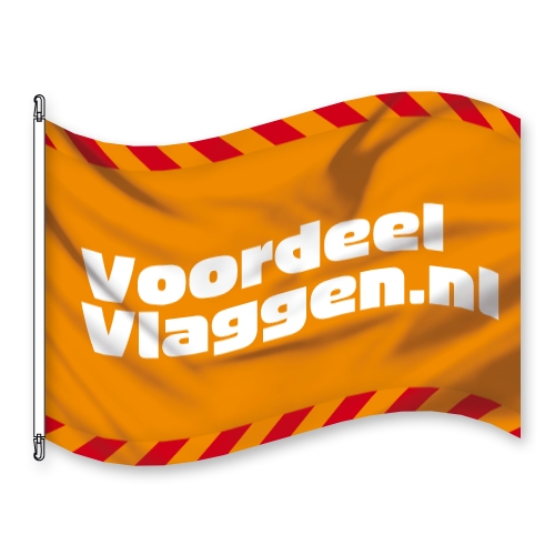 Vlag 150 x 100 cm digitaal geprint